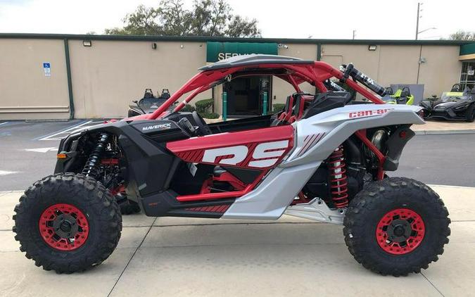 2024 Can-Am® Maverick X3 X rs Turbo RR Fiery Red & Hyper Silver