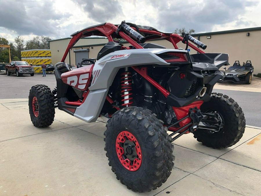 2024 Can-Am Maverick X3 X Rs Turbo RR Fiery Red & Hyper Silver