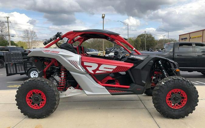 2024 Can-Am Maverick X3 X Rs Turbo RR Fiery Red & Hyper Silver