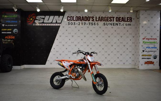 2023 KTM 50 SX Factory Edition First Look [7 Fast Facts, Specs, Photos]