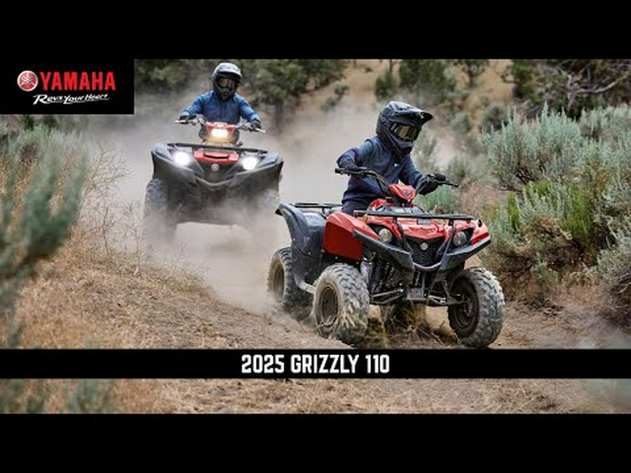 2025 Yamaha Grizzly 110