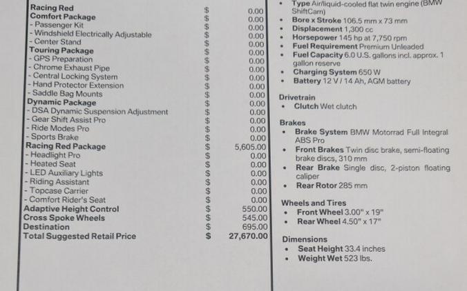 2026 BMW Motorrad R 1300 GS