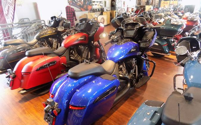 2026 Indian Motorcycle® Challenger® Dark Horse® 112 w/PowerBand Audio Deep Blue Metallic