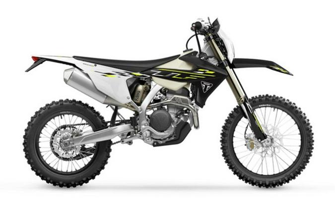 2026 Triumph TF 250-E Jet BlackPure White