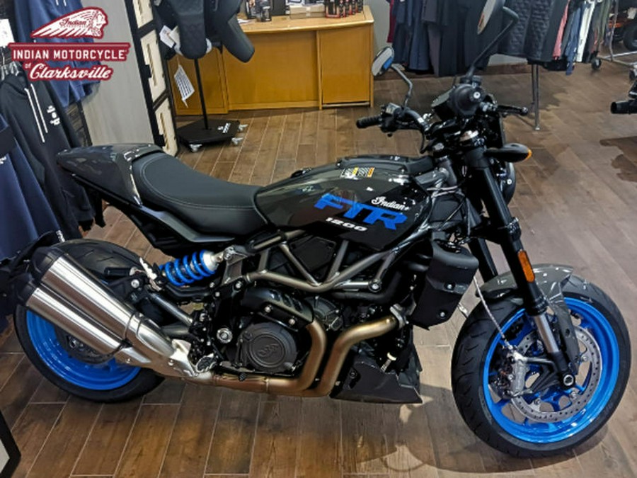 2024 Indian Motorcycle® FTR Sport Granite Gray/Blue