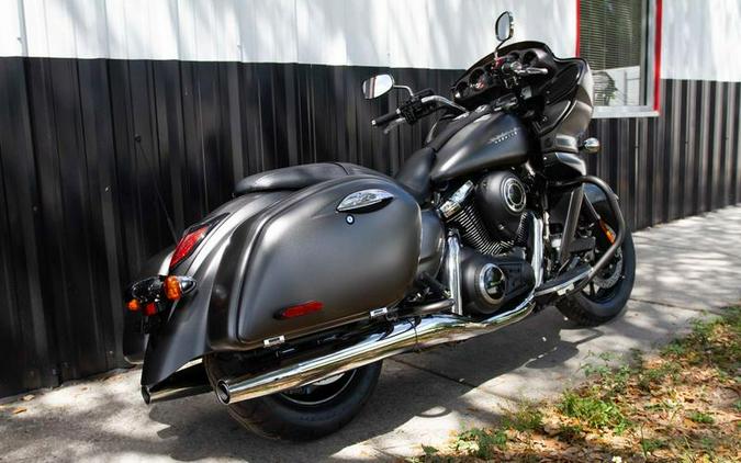 2023 Kawasaki Vulcan 1700 Vaquero ABS - Metallic Carbon Graphenesteel Gray