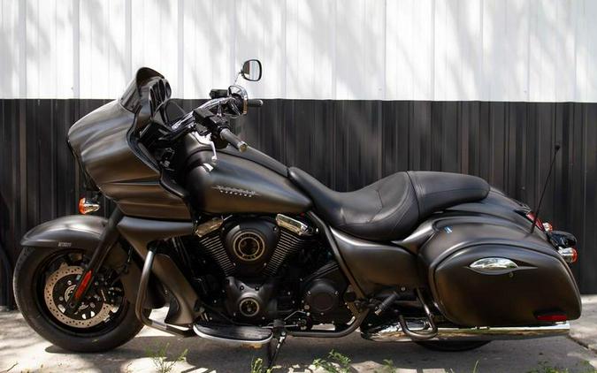 2023 Kawasaki Vulcan 1700 Vaquero ABS - Metallic Carbon Graphenesteel Gray