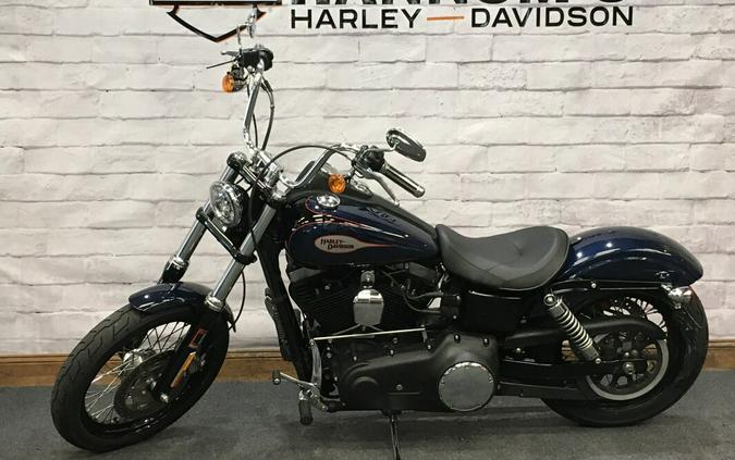 2013 Harley-Davidson Street Bob Big Blue Pearl/Vivid Black FXBD