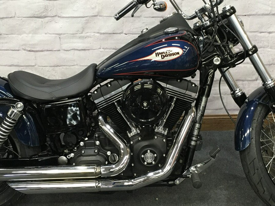 2013 Harley-Davidson Street Bob Big Blue Pearl/Vivid Black FXBD