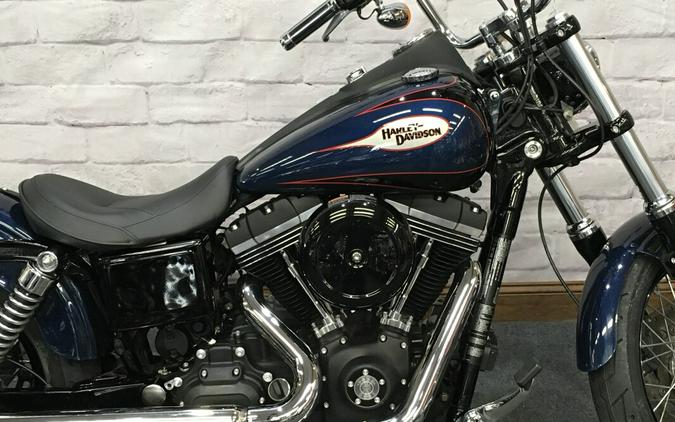 2013 Harley-Davidson Street Bob Big Blue Pearl/Vivid Black FXBD