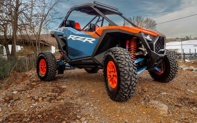 2025 Polaris® RZR Pro S Ultimate Orange Burst / Zenith Blue