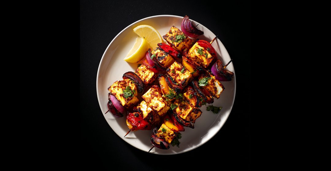 Gongura Paneer Tikka Kebab