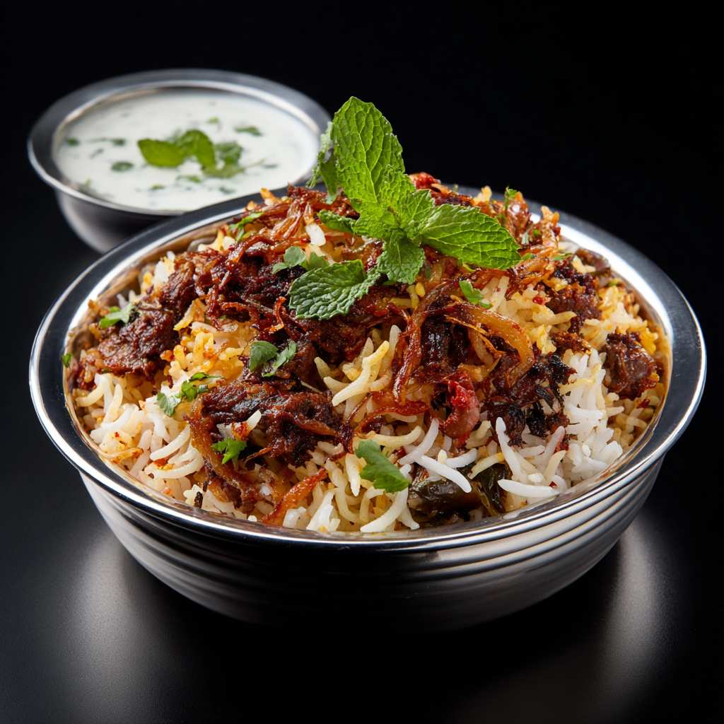 Goat Thalapakatti Biryani (Weekend Special)