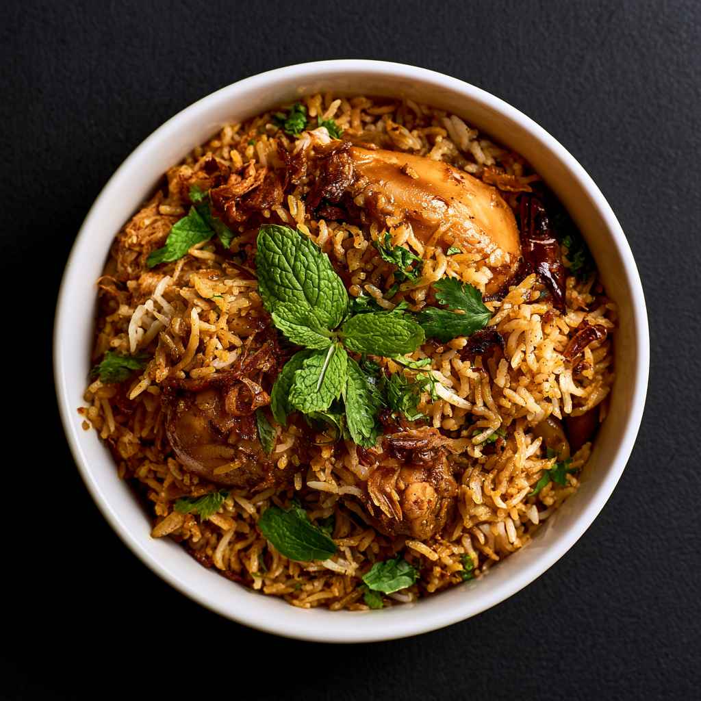 Chennai Style Biryani (Bhai Biryani)