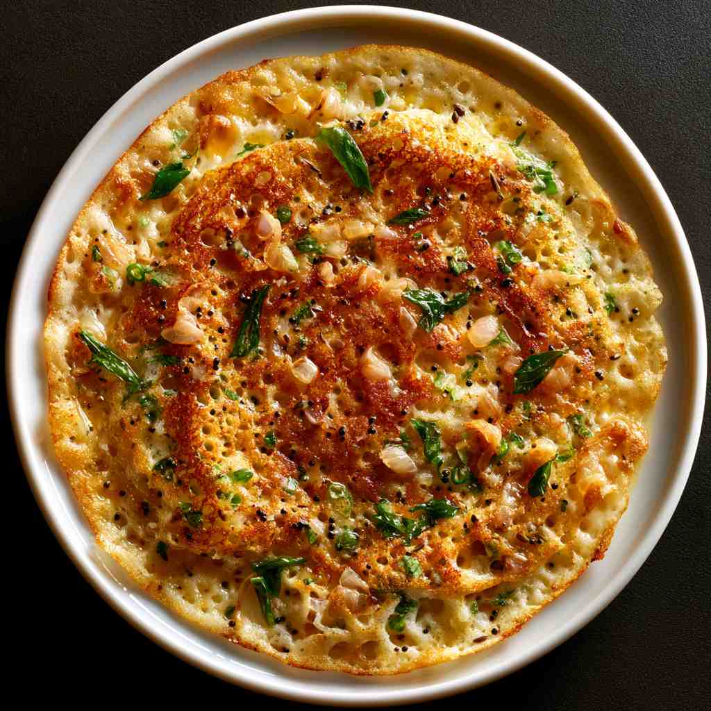 Onion Rava Dosa