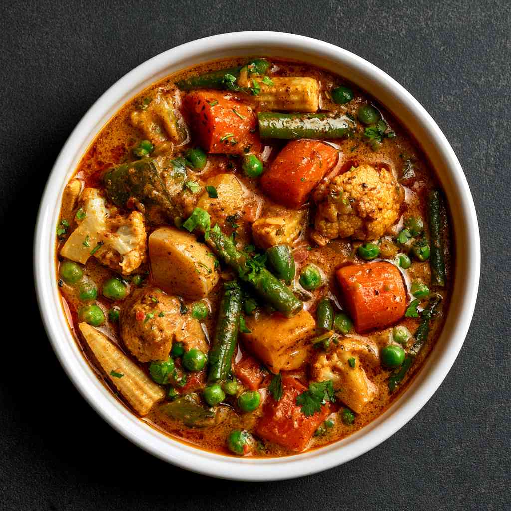 Veg Hyderabadi Dum Ka Gravy