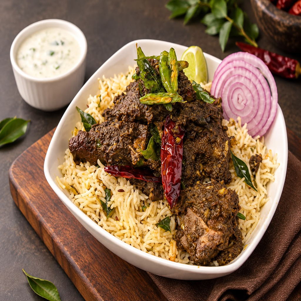 Gongura Mutton Pulav