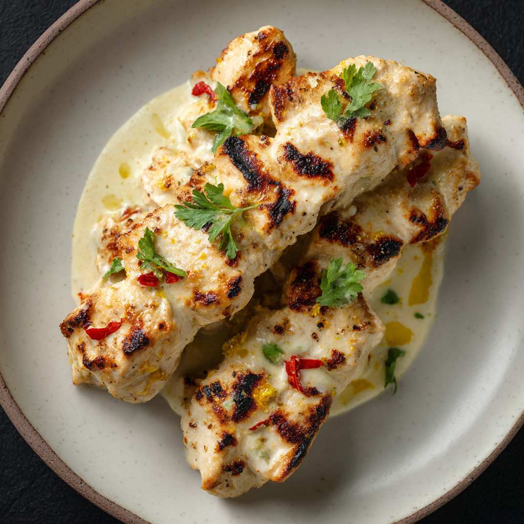 Murgh Malai Kebab
