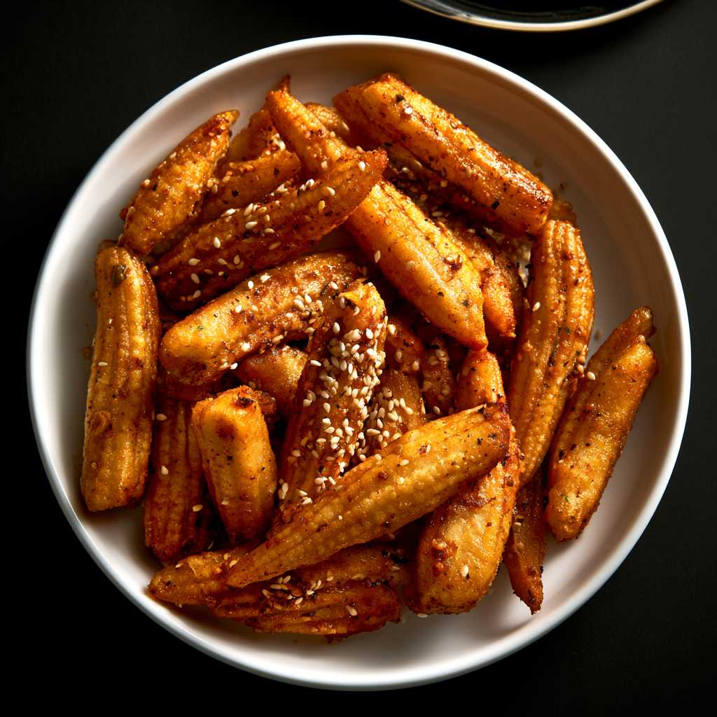 Sesame Baby Corn