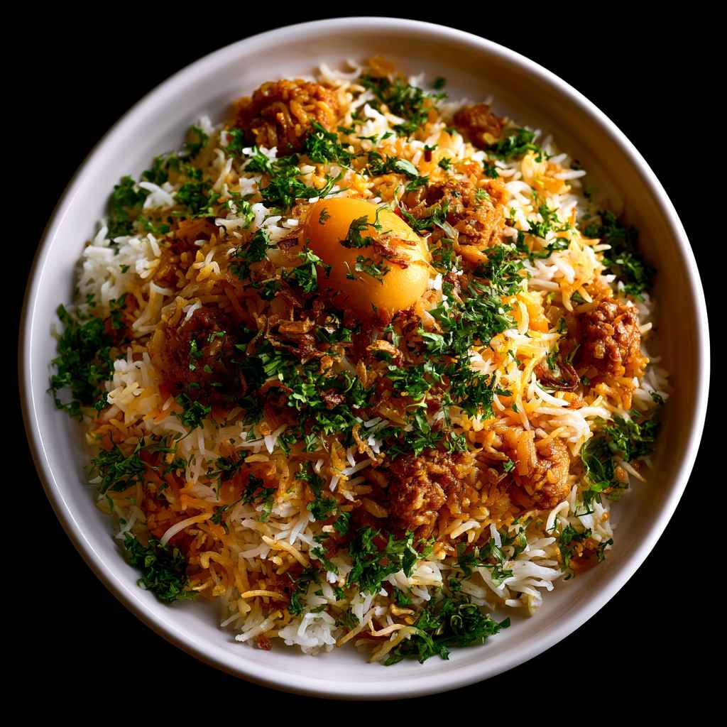 Veg Kheema Biryani from Jatara Indian Kitchen in Prosper, TX