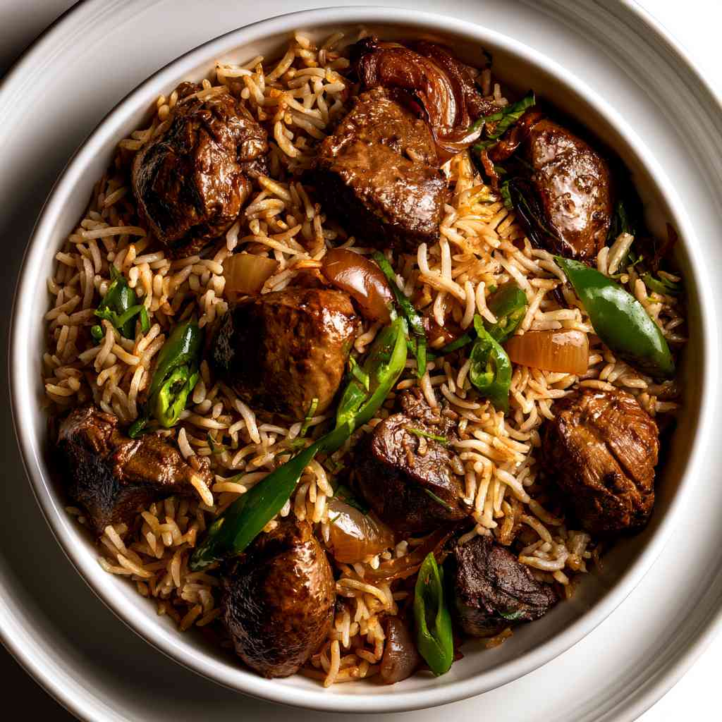 Chic Liver Pulao