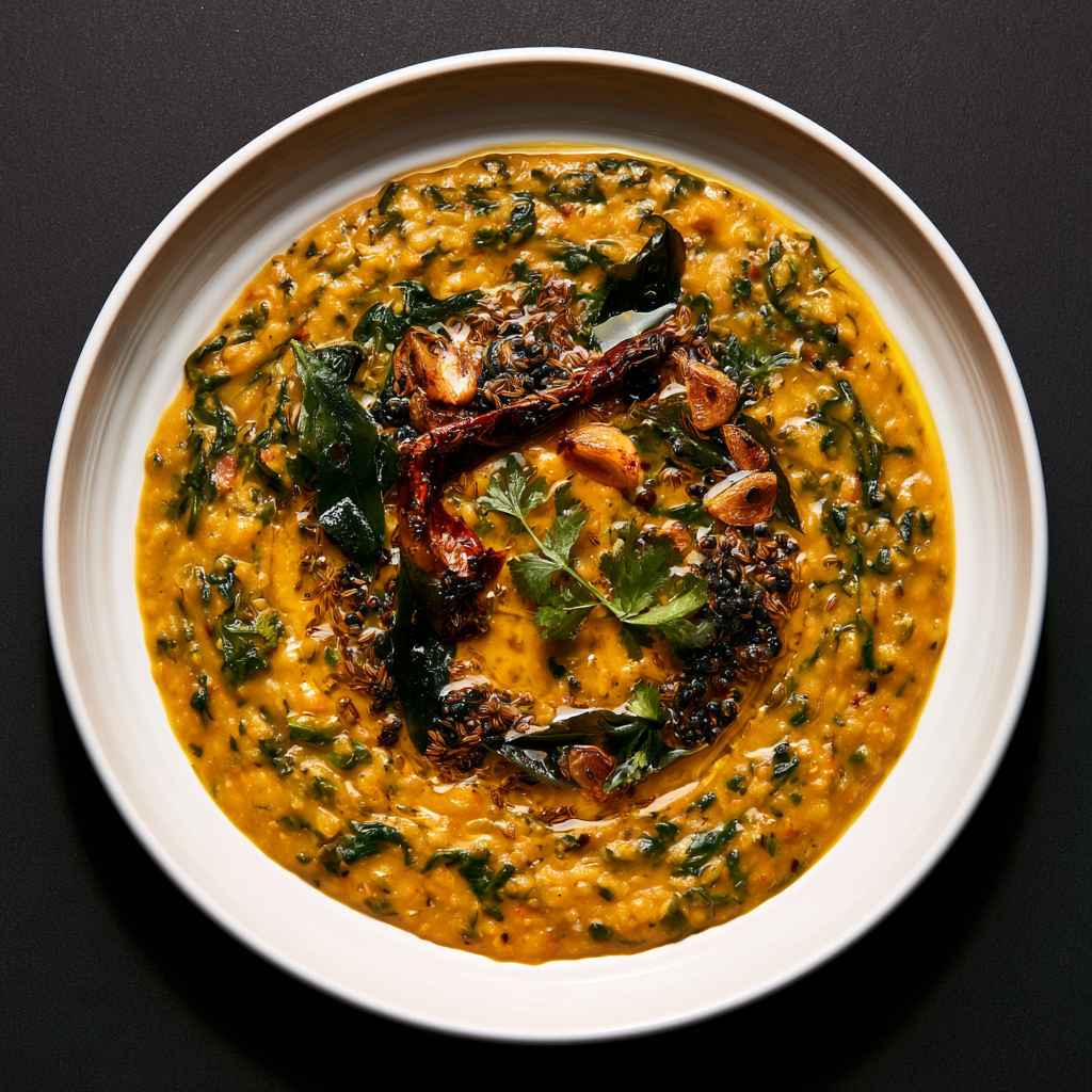 Palak Dal Fry