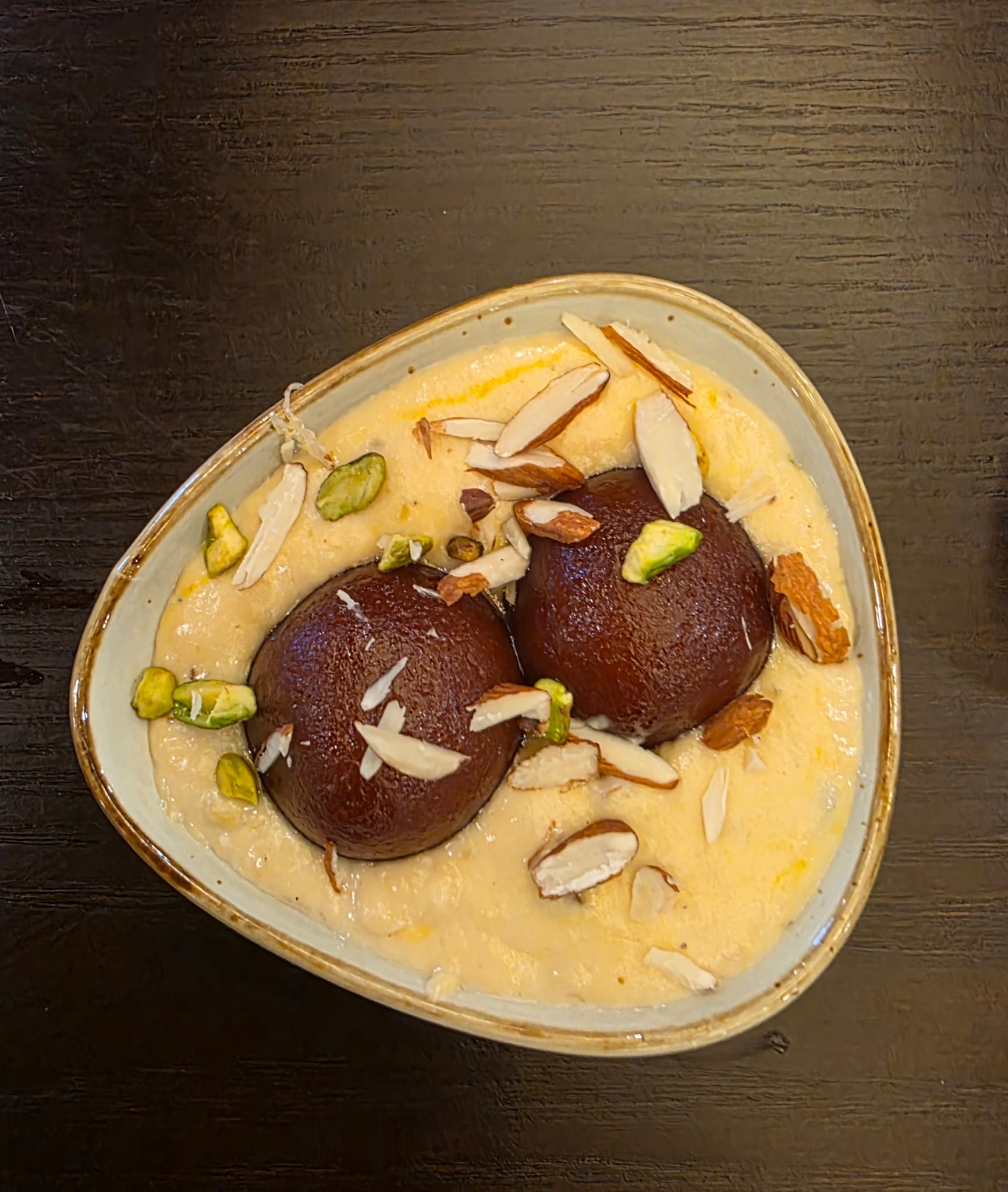 Gulab Jamun with Rabdi