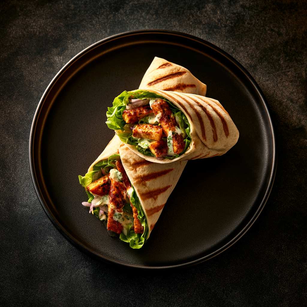 Paneer Shawarma