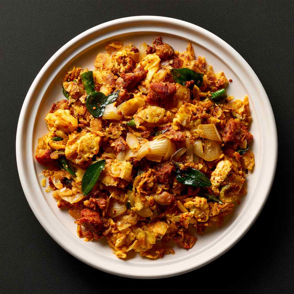 Egg Kothu Paratta