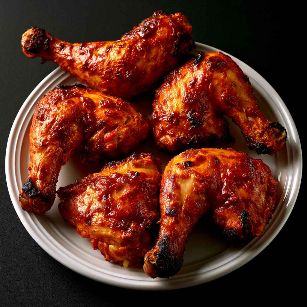 Tandoori Leg Quarte(4pcs) (Spl) from Jatara Indian Kitchen in Prosper, TX