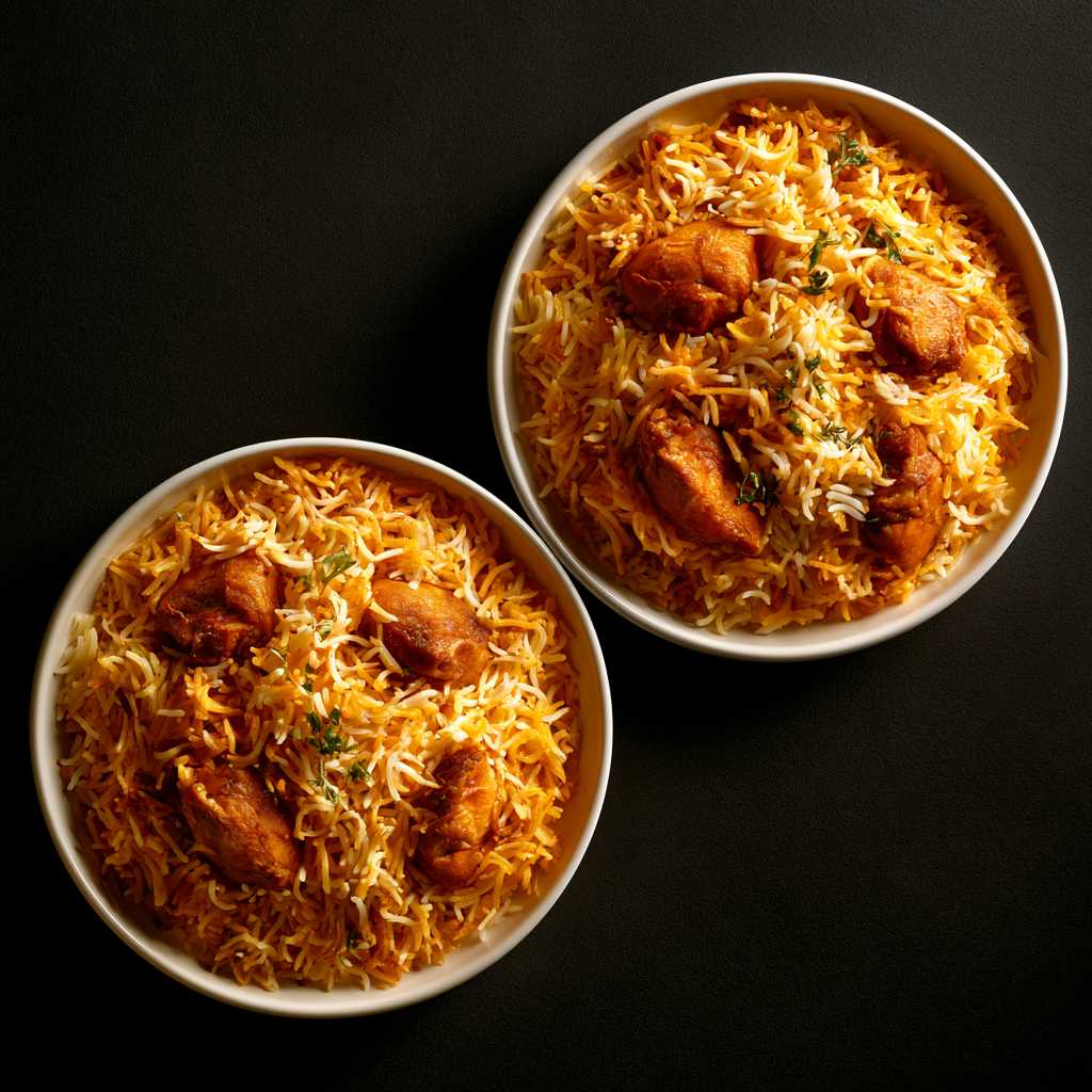 Chicken Fry Piece Biryani / Pulav (BOGO) (Weekly Spl) from Jatara Indian Kitchen in Prosper, TX