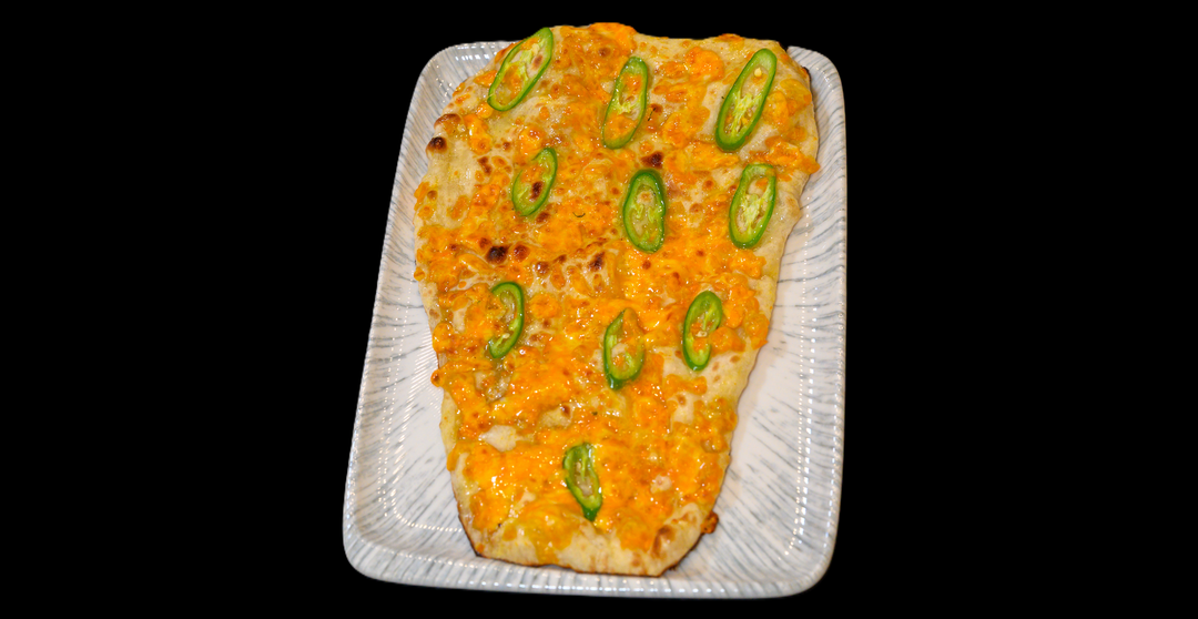 Molten Jalapeno Masala Naan