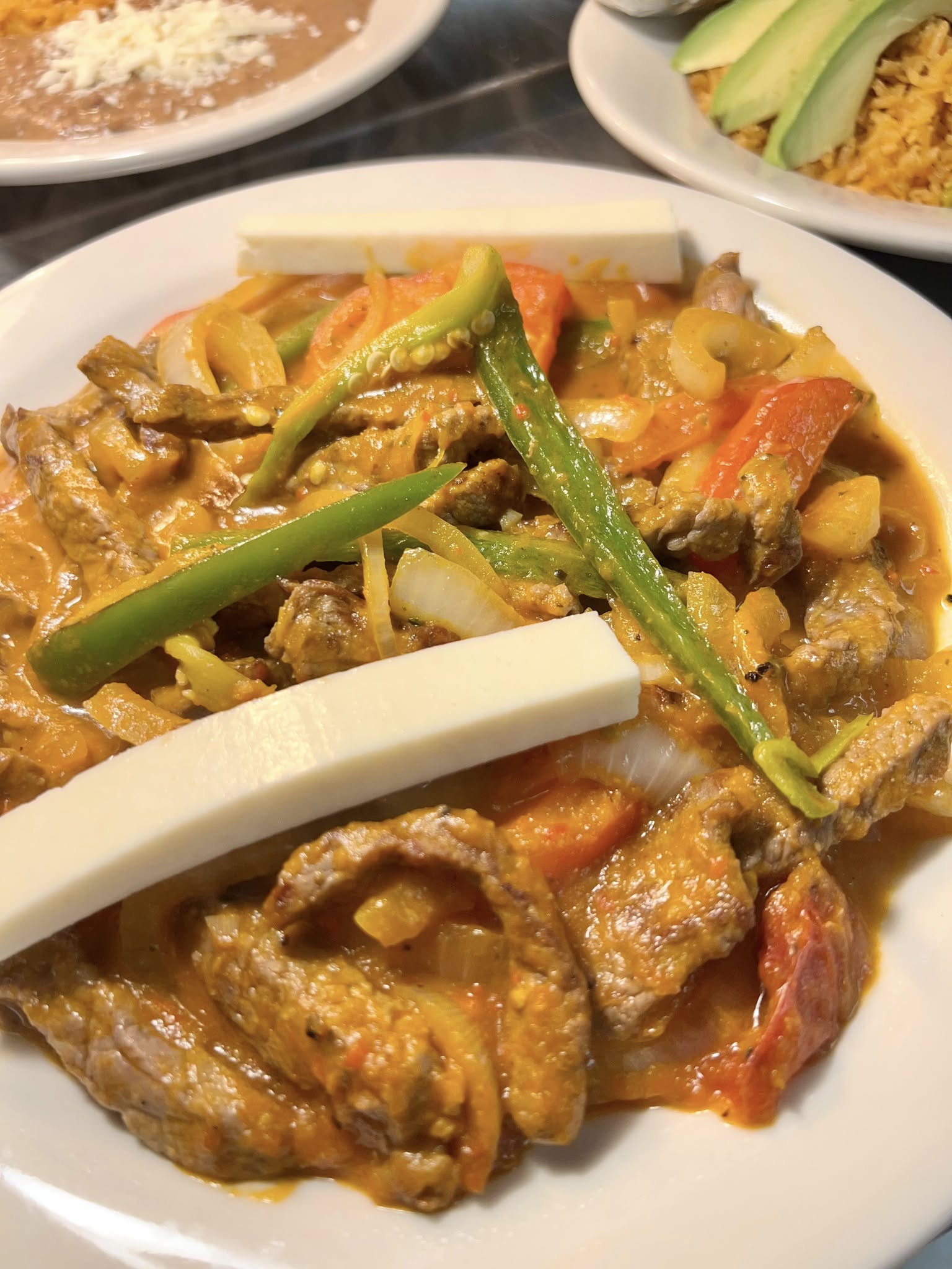 Bistec A La Mexicana