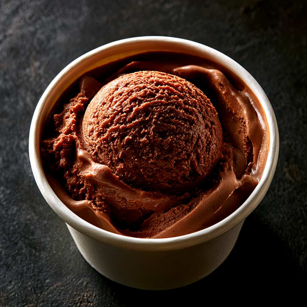 Chocolate cup shot