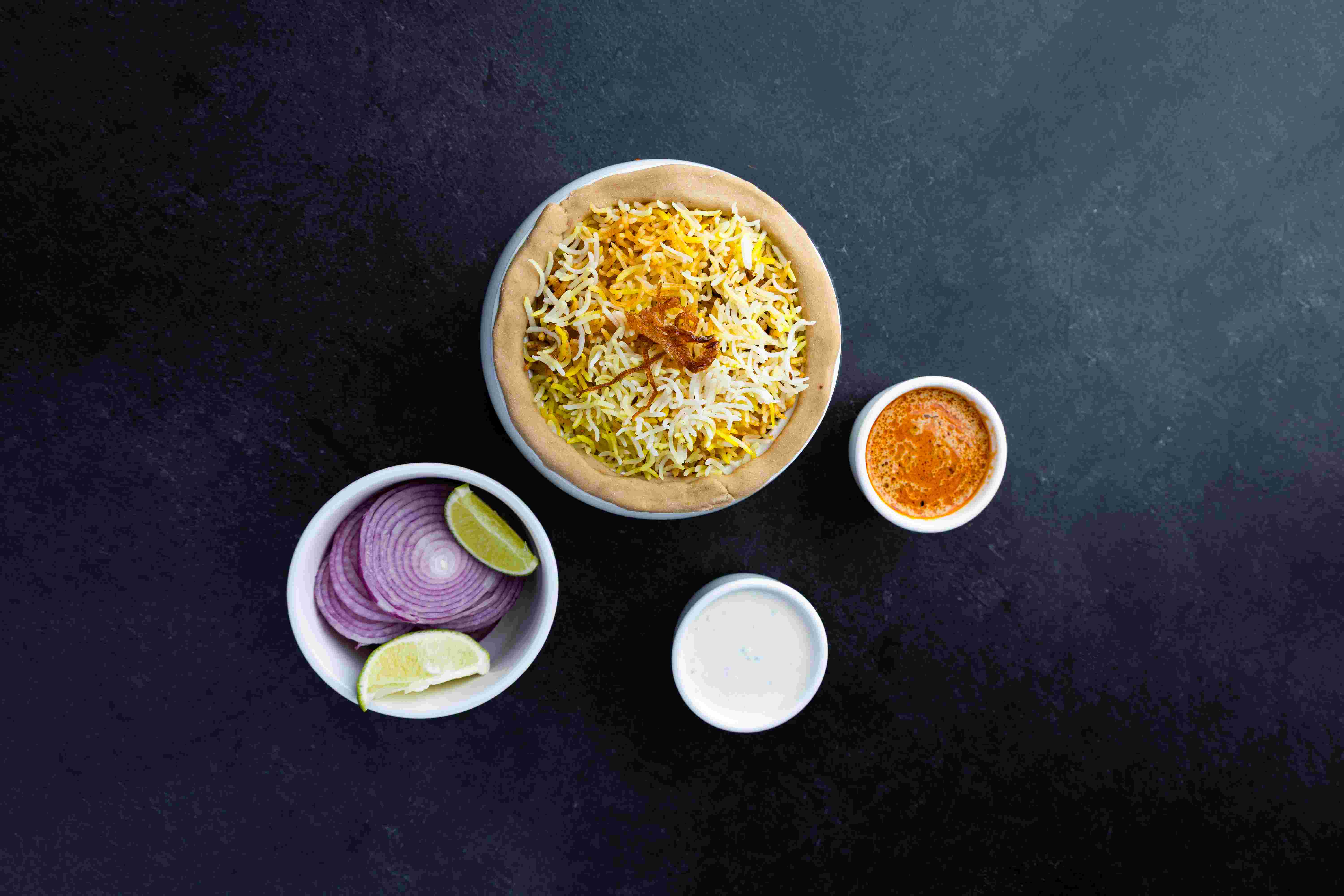 Veg Kheema Biryani
