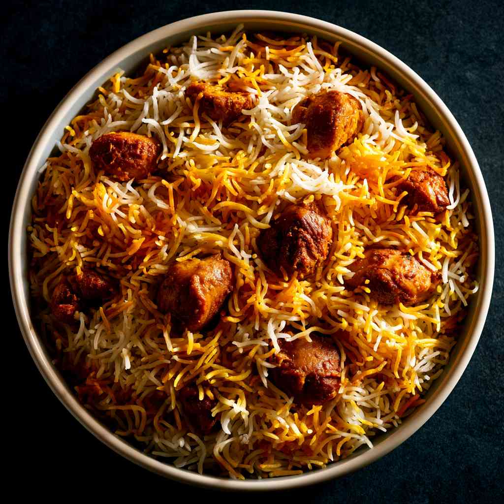 Boneless Chicken Dum Family Pack Biryani