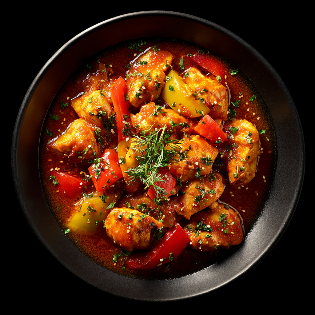 Kadai chicken curry from Jatara Indian Kitchen in Prosper, TX