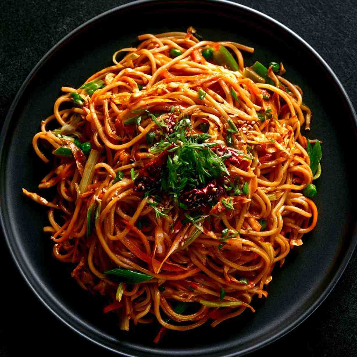 Veg Schezwan Hakka Noodles