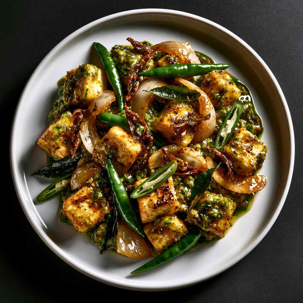 Pachi Mirchi Paneer