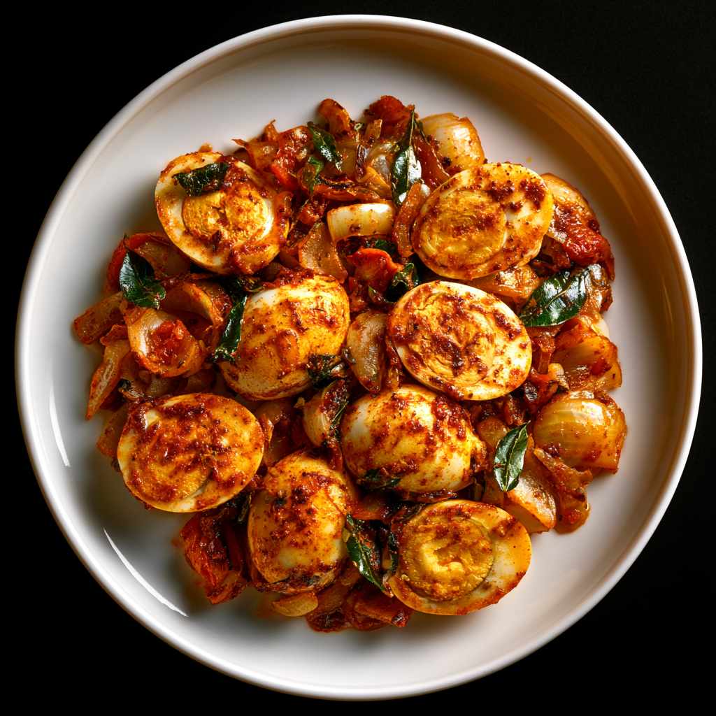 Egg Masala Fry (3PCS)