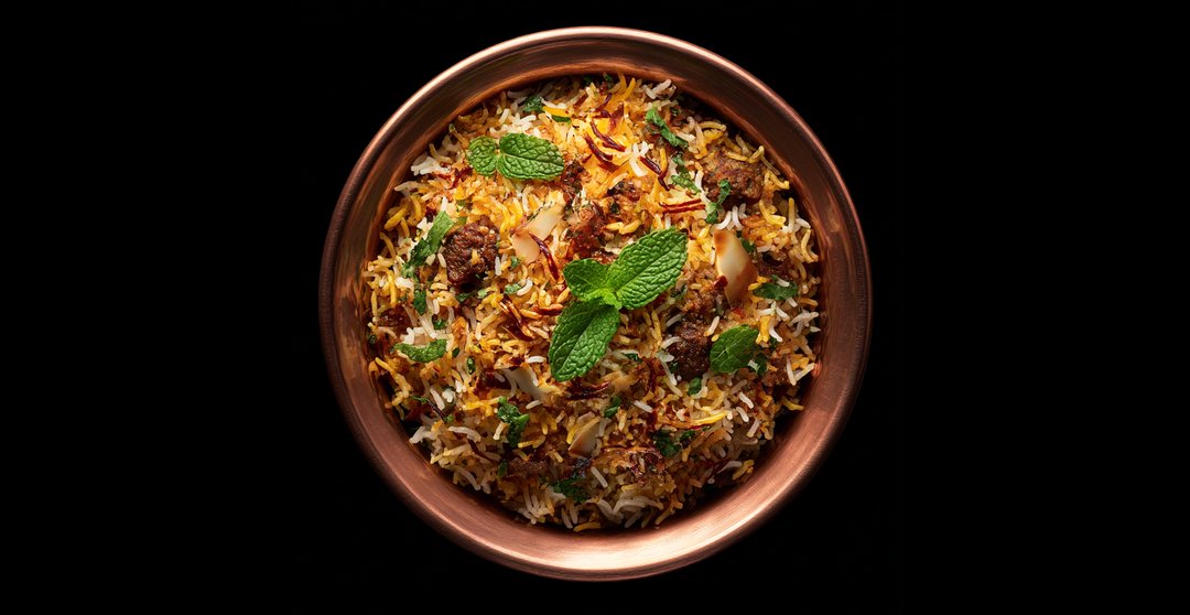 Hyderabadi Goat Dum Biryani