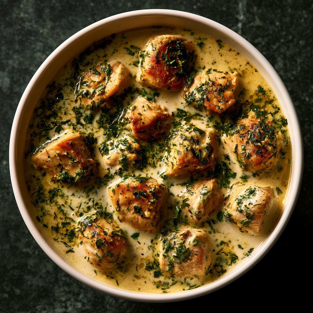 Malai methi chicken from Jatara Indian Kitchen in Prosper, TX