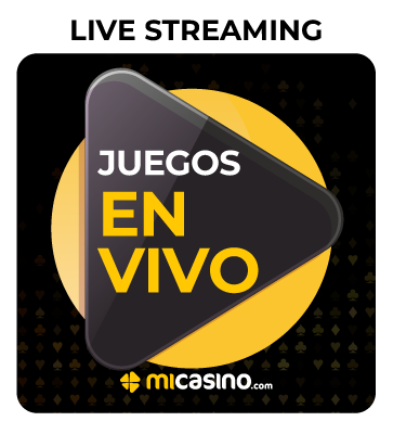 ¡Apuesta con MiCasino.com y siga sus eventos en VIVO!