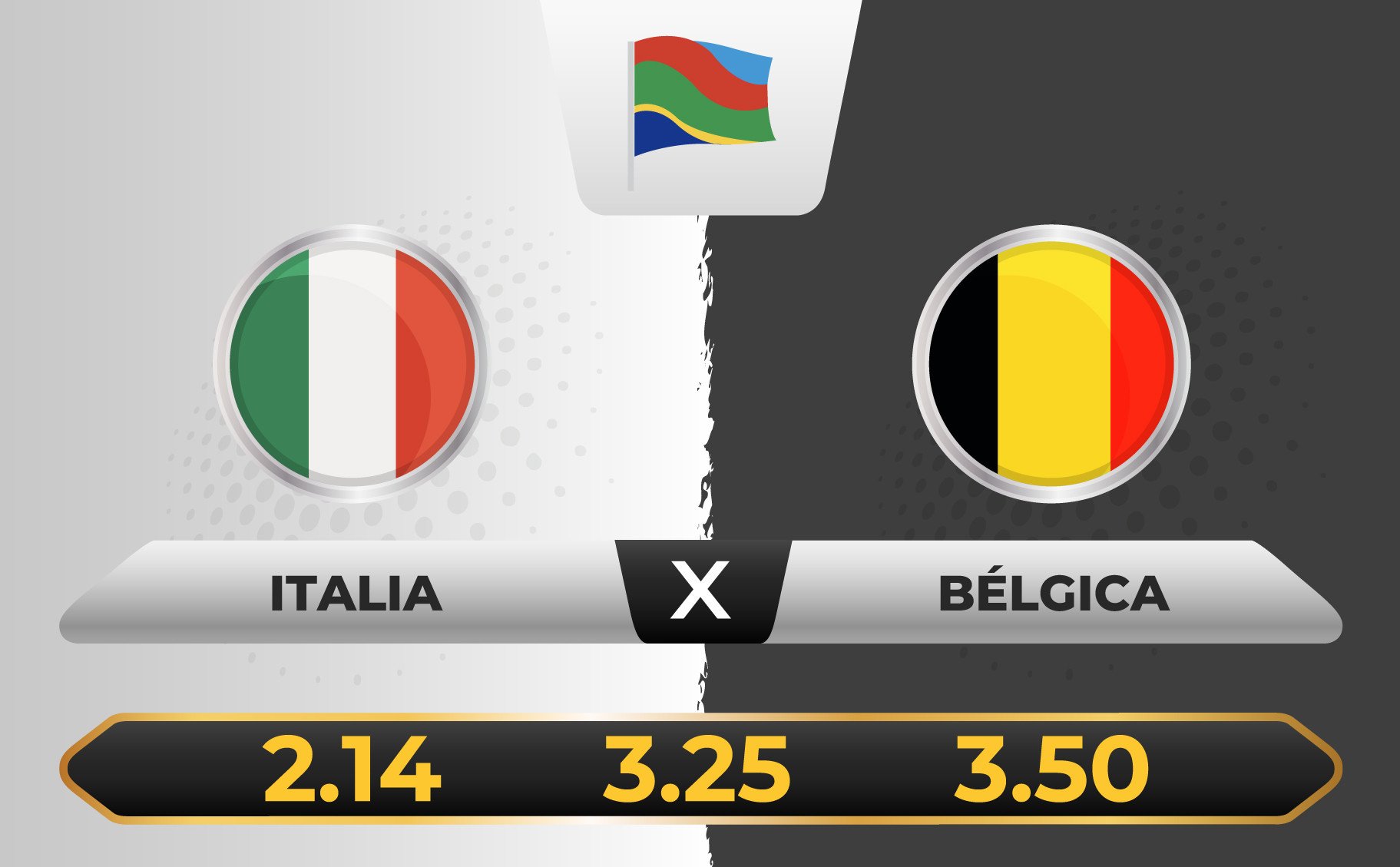 ITALIA VS BELGICA