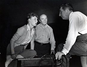 Haila Stoddard and Edward Everett Horton in <em>Springtime for Henry</em>, 1939. Photo by Maynard Clark. James A. Michener Art Museum. Gift of Philip A. and Dianna T. Betsch.