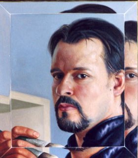 Valeriy Belenikin (b. 1961), <em>Self Portrait</em>, 2004. Oil on canvas. 20 x 16 inches. Image courtesy of the artist.