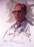 Portrait of John Foster by Ben Solowey. Image courtesy of The Studio of Ben Solowey, Bedminster, Pennsylvania.