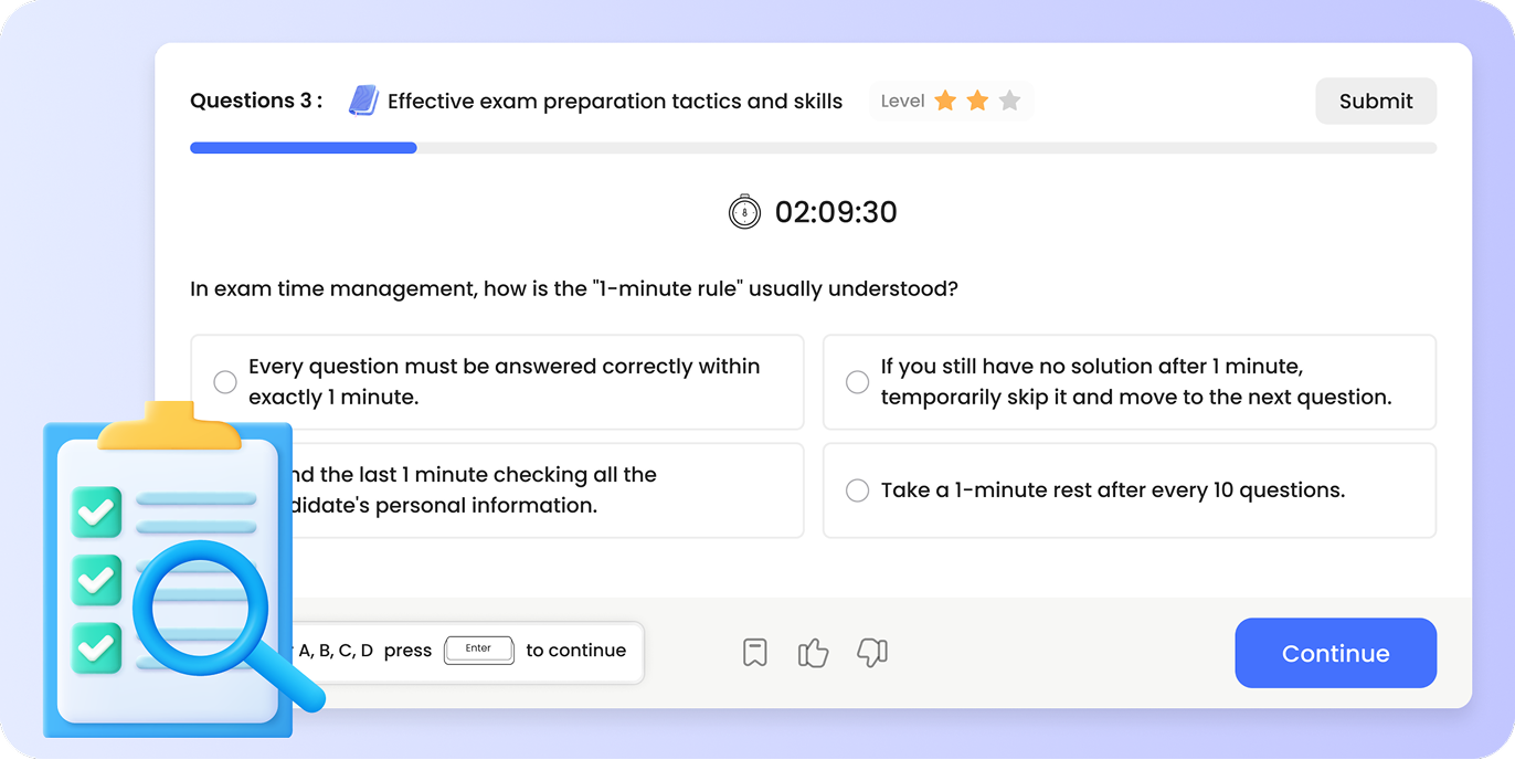 Diagnostic Test preview