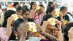 Thumbnail for One day workshop on Foldscope Bishop Heber college Trichy TamilNadu