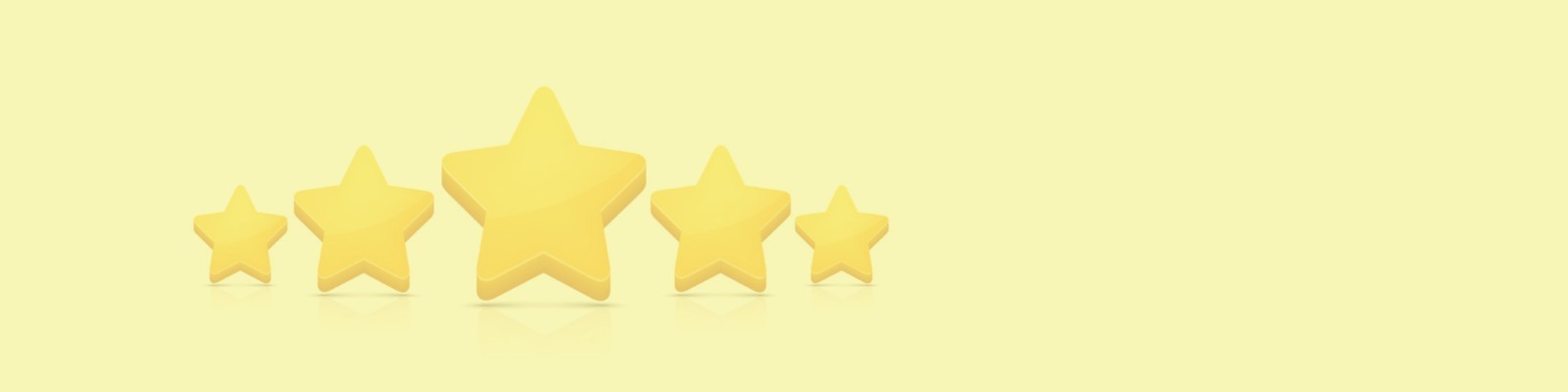 5-star review background